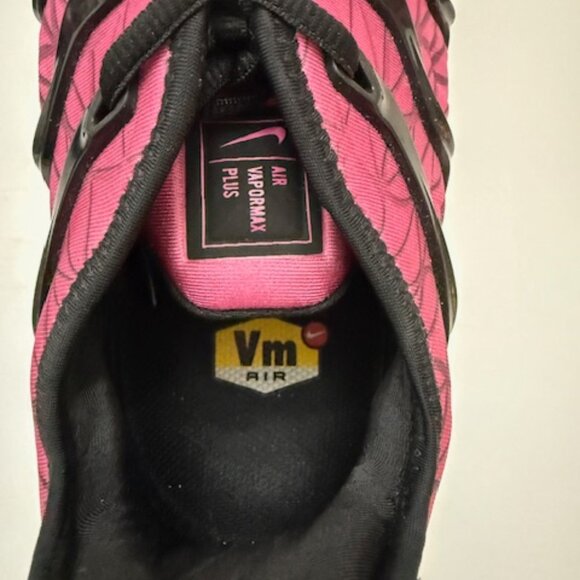 Nike Air VaporMax Plus Geometric Active Fuchsia Black Shoes Sneakers Men’s 10.5 - Picture 6 of 8